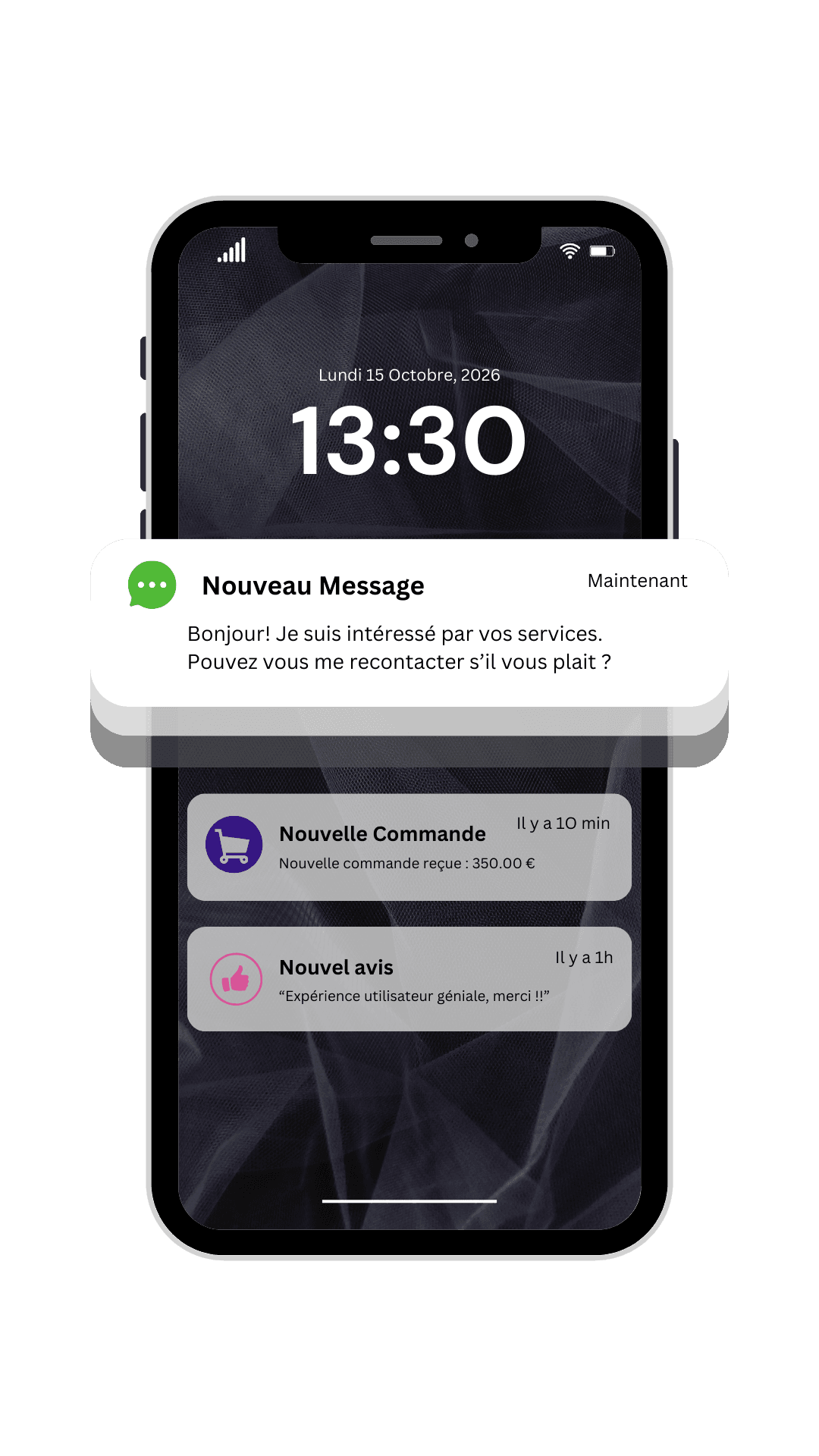 Avis clients sur iPhone